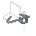 J-Bolt Beam Clamp