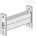 Double Channel Stanchion Bracket