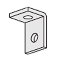 90 Degree End Angle 2-Hole