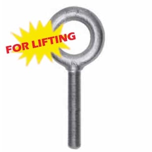 Eye Bolts For Lifting No Shoulder Fully Threaded Shank