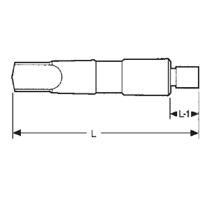 Threaded Shank To Morse Taper Arbors