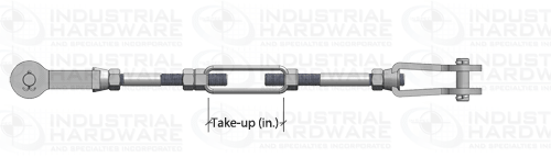 Tie Rod Assembly Turnbuckle Take-Up